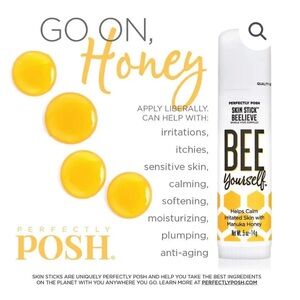 Perfectly Posh Bee Yourself Skin Stick, NEW & SEALED